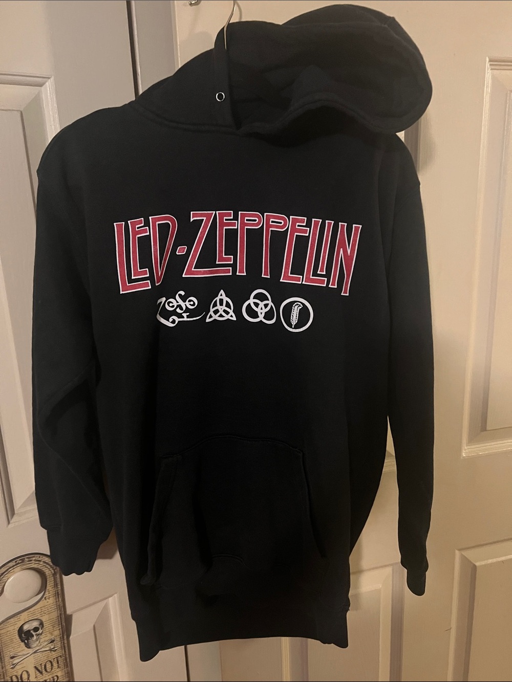 Black Logo Hoodie - Band Graphic Pullover